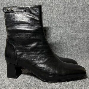 Gini & Albert Women’s Wyn Boot Booties Euro Sz 39 US Sz 9 Leather $498